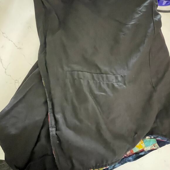 VTG Nativewear Designs Oversized Bohemian Lagenlook Quilted Jacket M Patchwork - Picture 12 of 12